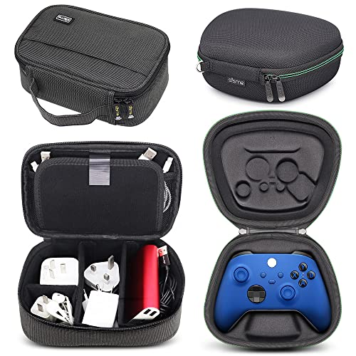 Sisma Charging Cords Chargers Battery Travel Organizer + Xbox Series X cover