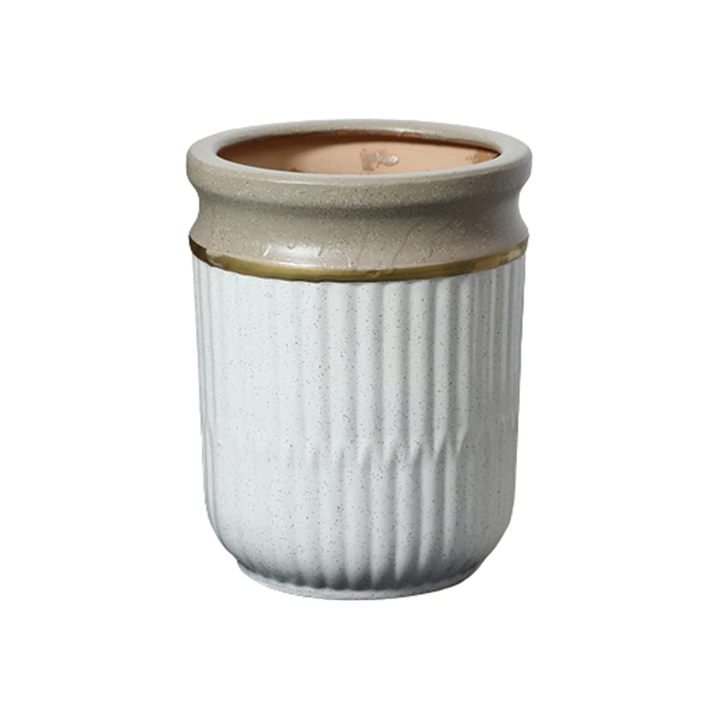Pots de fleurs en céramique évitant le pourrissement des racines