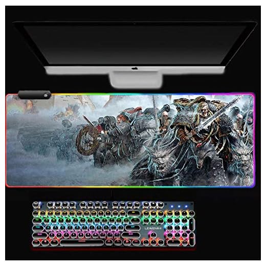 Rgb gaming musmatta, bil stor dator musmatta med speciell yta förbättrar hastighet och precisionsdyna för datorspel laptop & PC skrivbordsdyna färg 2 x 80 cm)