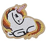 Continuum Games モザイクボックス 天然石 アート&クラフト ピクチャーパズル DIYクラフトキット 大人と子供用 - ユニコーン 睡眠