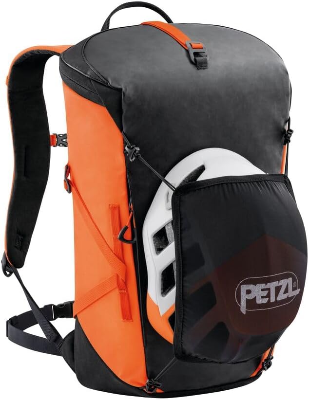 PETZL BUG Backpack - Backpack for Single-Day Multi-Pitch Climbing - Orange