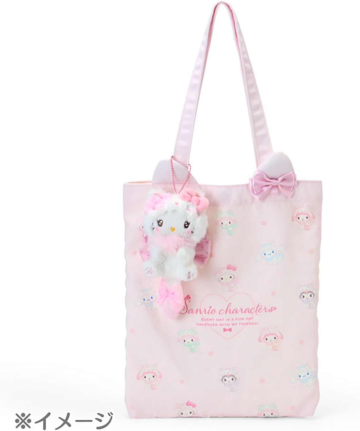 Sanrio 588181 Mascot Holder (Milky Cat), My Sweet Piano, for Ages 6 and Up