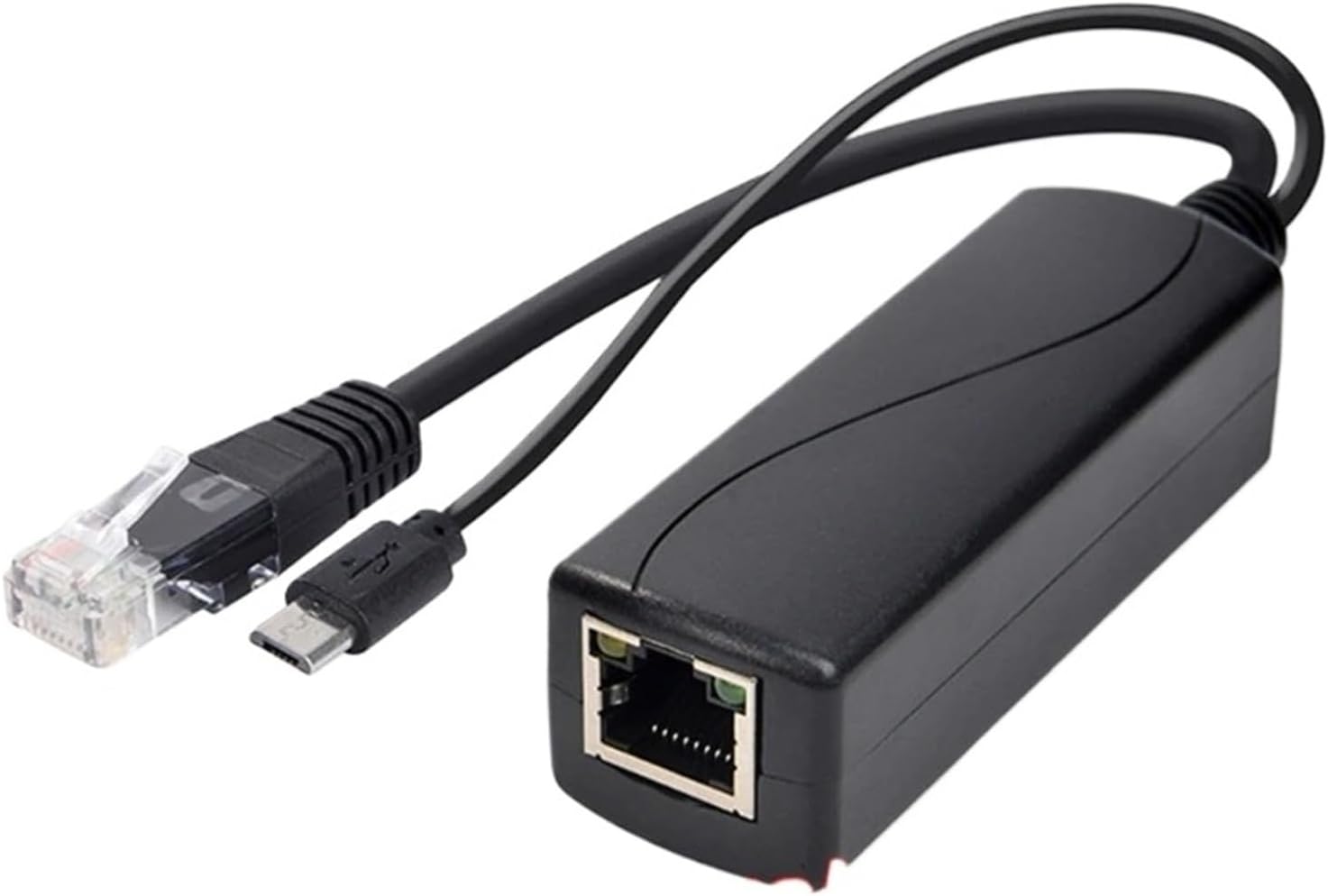 Micro-U PoE Splitter 48V to 5V DC5.5x2.1 DC3.5x1.35(DC-5.5 * 2.1)