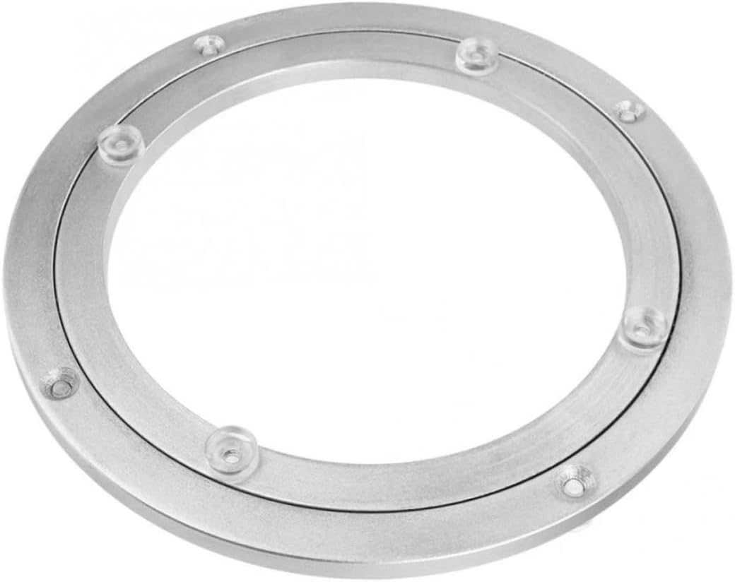 Turntable Base Aluminum Alloy Professional Swivel for Restaurants Xmas