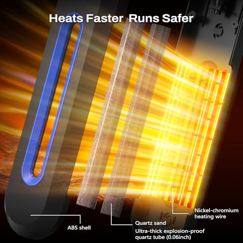 Image of fishkeeper Aquarium Heater, 500W /800W /1000W Submersible Fish Tank Heater