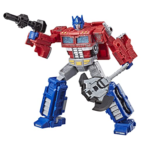 Transformers Generations War for Cybertron: Siege Voyager Class WFC-S11 Optimus Prime Action Figure (Amazon Exclusive) by Transformers - Used condition - US$35.12
