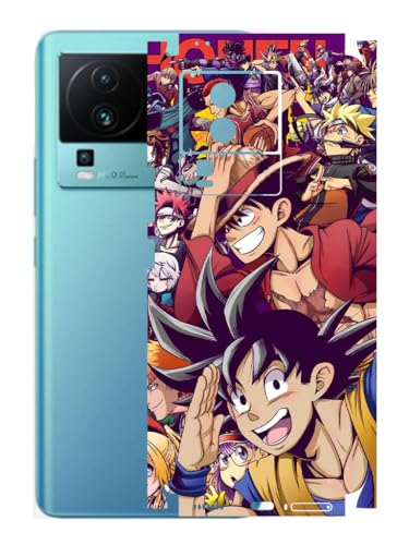 Image of AtOdds - VIVO IQOO NEO 7 PRO (5G) Mobile Back Skin Sticker - Lamination - Rear Screen Guard Protector Film Wrap (Coverage - Back+Camera+Sides) (Design - Anime 5)