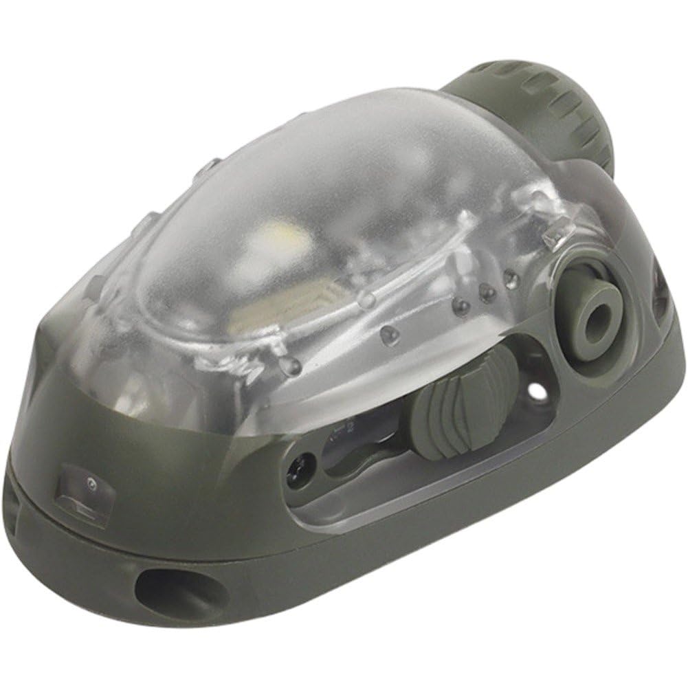 Lampe de casque étanche pour rester visible sous la pluie lors de vos sorties