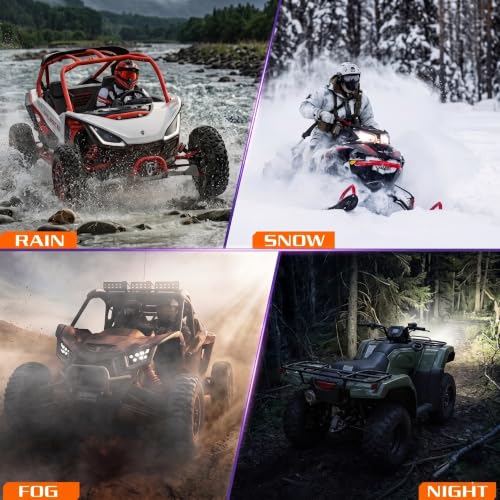 Image of Termitor 9012 Off Road Lights for Fog or Rain, Plug and Play, Pack of 2