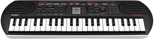 Casio Casiotone SA-81 - Teclado compacto con 100 tonos y 50 ritmos | Diversión para principiantes | Ideal para practicar música y aprendizaje