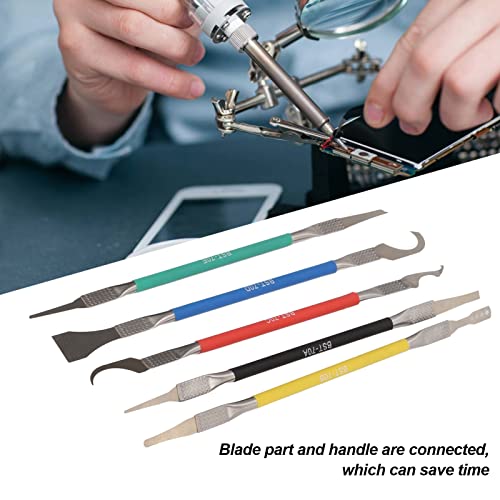 Kaufpart Electronics Opening Pry Spudger Tool Kit de reparo, 5 em 1 faca de manutenção de placa-mãe