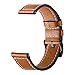 Kartice Compatible with Fossil Gen 5 Mens Carlyle Leather Band Fossil Women Gen 5, Classic 22mm Band for Fossil Gen 4 Q Explorist HR Band (Brown)