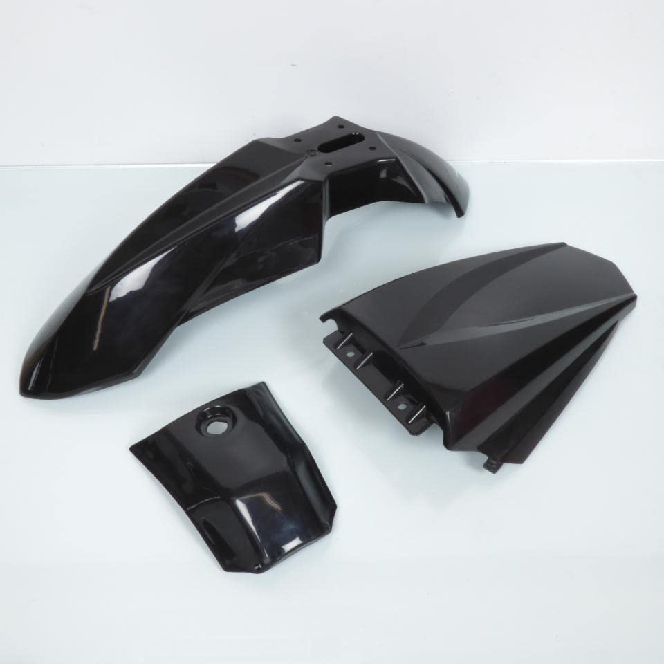 Kit carenado TNT compatible con Moto Derbi 50 Senda Xrace 7 piezas negro
