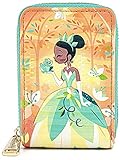¡Un auténtico destacado! Loungefly Disney Princess and The Frog Tiana Cartera de acordeón