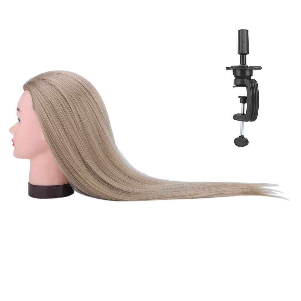 Bewinner Long Hair Mannequin Head For Styling Practice | 75cm Training Dummy For Cutting Braiding Beginners Professionals