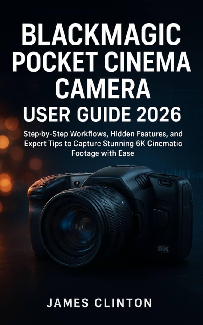 Blackmagic Pocket Cinema Camera User Guide 2026 : Step-by-Step Workflows, Hidden Features, and Expert Tips to Capture Stunning 6K Cinematic Footage with Ease