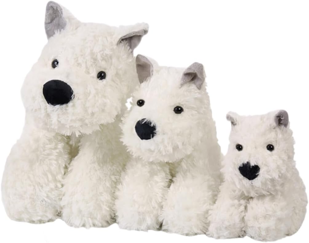 Adorable West Highland White Terrier Dog Plush Toy - 8.6" Soft Stuffed Animal Toy, Kid's Best Friend - Image 6