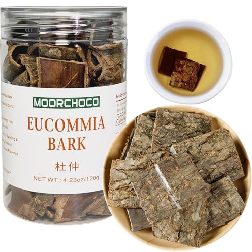 Eucommia Bark-Pure Natural Chinese Herbal Medicine-Du Zhong 4.23 oz/120g-杜仲(Eucommia Bark)