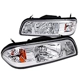 Spec-D Tuning 2LCLH-MST87-RS Ford Mustang Lx Gt Headlights W/Corner Lamps 1Pc. Chrome