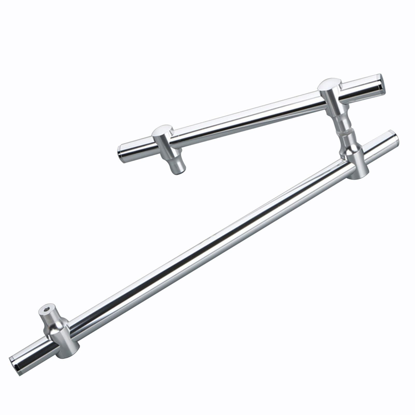 Poignée de porte de douche entraxe réglable pour remplacer l'aluminium