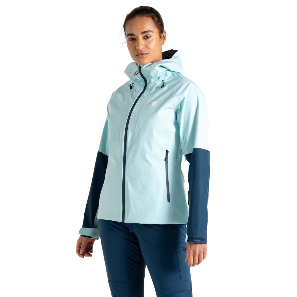 Dare2b Womens Assert Shell Jacket, Water Ballet/Moonlight Denim, 8 EU