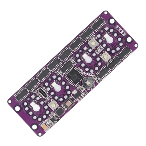 Dpofirs ニキシー管時計回路基板正確な計時簡単設定 LED 時計モジュール DIY 愛好家向け [5]