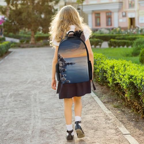 Mochila ligera para senderismo y viaje unisex miniatura 6