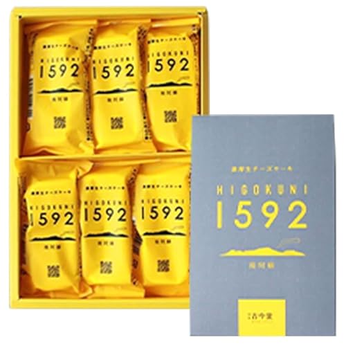 濃厚生チーズケーキ1592(ヒゴクニ)6個入[30日以内に出荷予定(土日祝除く)]