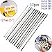 12x Pinned Scroll Saw Blades Woodworking Power Tools Accessories 127mm Black