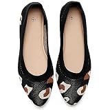 Women's Flats Shoes Pointed Toe Flats Comfortable Slip on Shoes Flat Dress Shoes Black Ballet Flats