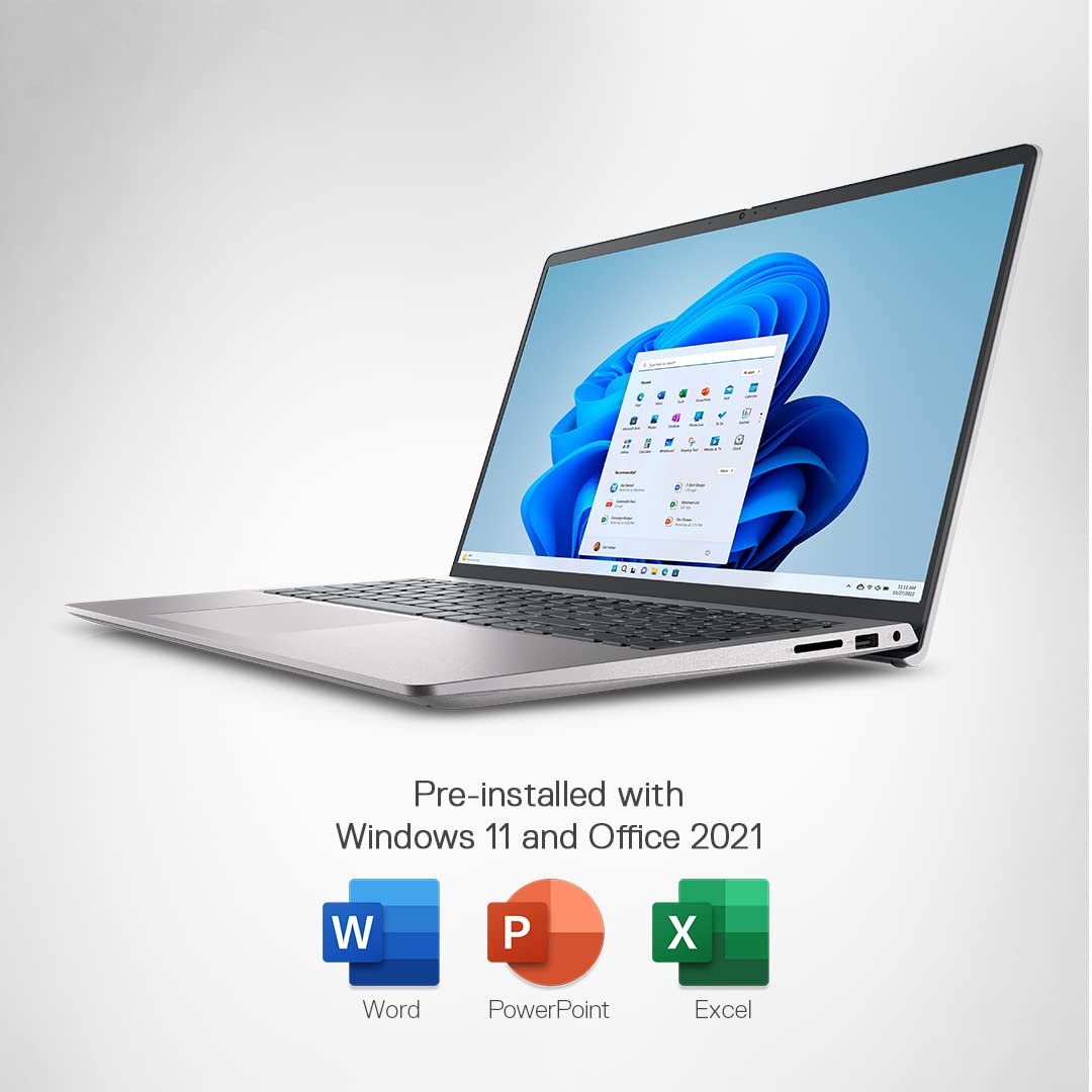 Dell Inspiron 3520 Metal Laptop, Intel Core i5-1235U Processor