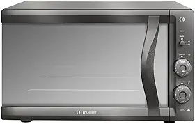 Forno Elétrico de bancada Mueller Espelhado 50 litros e Vidro Duplo MFB50F 127V