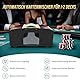 Vonsera Kartenmischmaschine Elektrische, Automatisch Kartenmischer für 1-2 Decks, Spielkarten Kartenmischgerät für Familientreffen, Card Shuffler für UNO, Poker, Blackjack - Batteriebetrieben