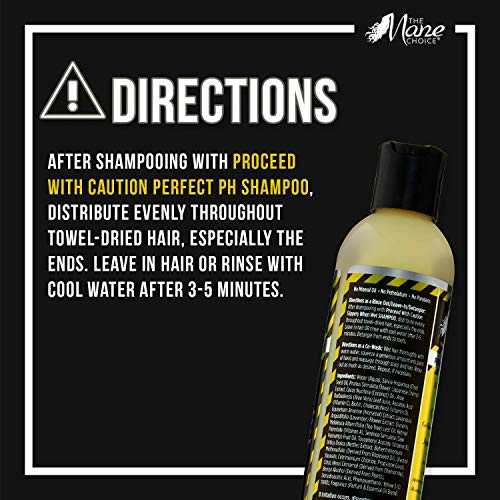 The Mane Choice Mane Choice Proceed With Caution Killer Curls & Brutal Bounce 4 Way Conditioner, 8 Ounce #TOP3