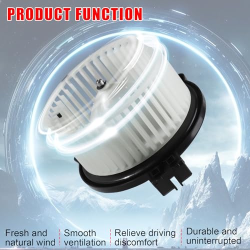 Image of HVAC A /C Heater Blower Motor with Fan Cage Fit for Mazda Vehicles