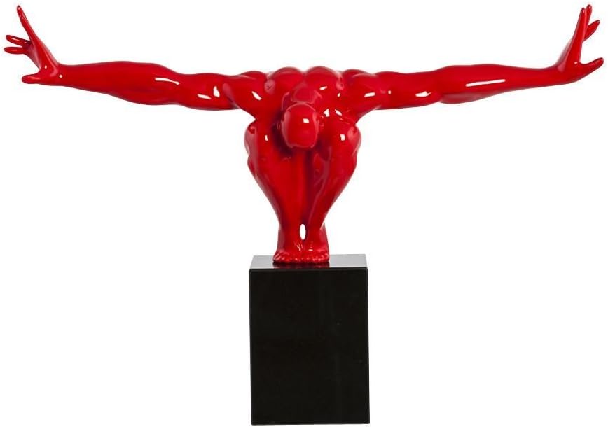 Kokoon Dive Figurine and Decorative Picture 22 x 75 x 54 cm, white, 85 X 48
