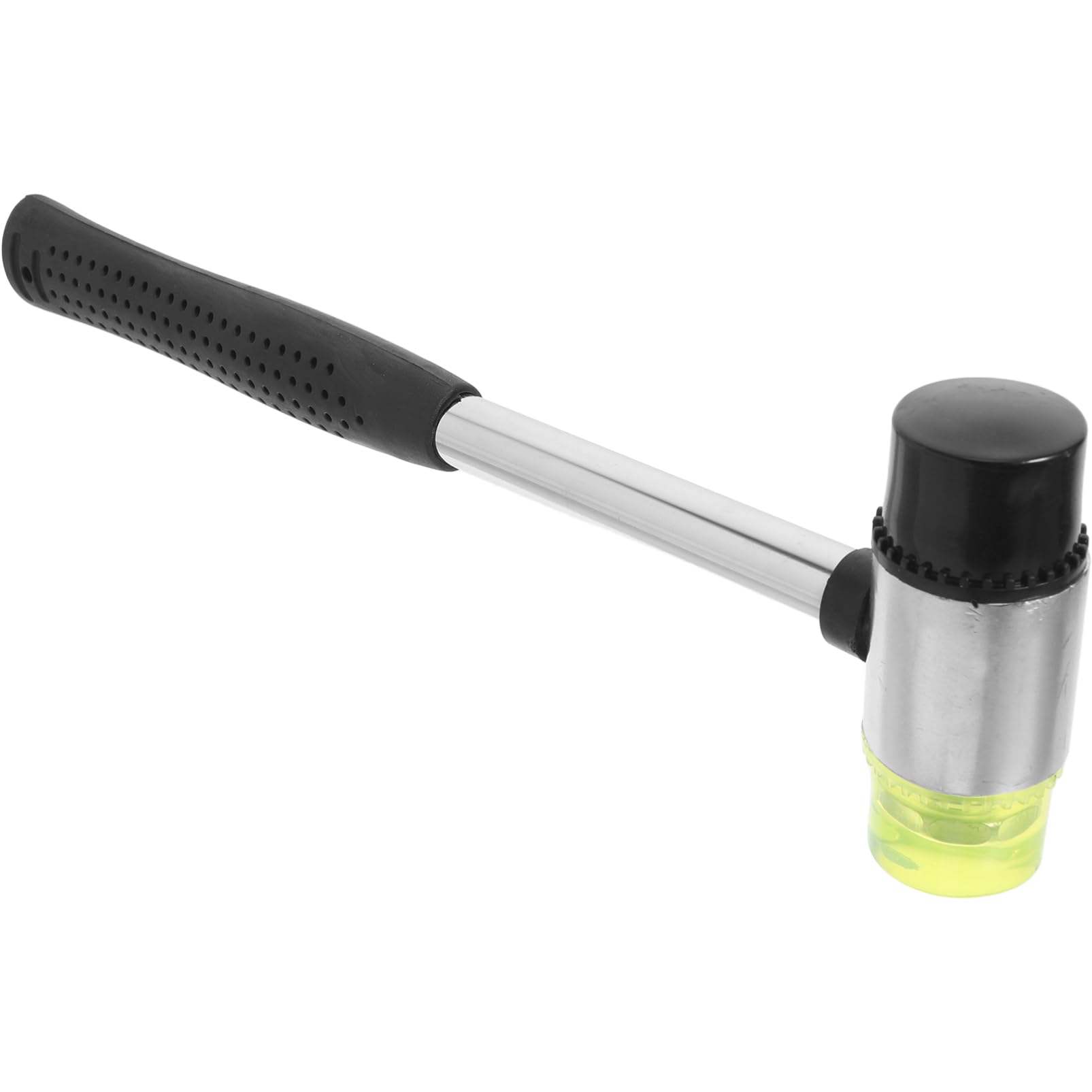 MUCKLILY Steel Rubber Craft Hammer Non-slip Handle Versatile for Tile Installation Woodworking Jewelry Making