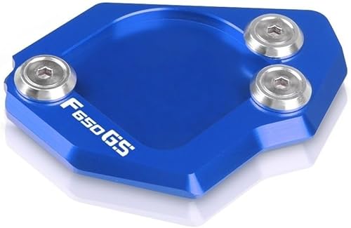 Miniatura 1 de ACLIPS Motorcycle Side Stand pad for B&MW F650GS F650 GS F 650GS 650 GS 2007-2014 Motorcycle Side Stand Extension Pads Kickstand Protector Enlarger