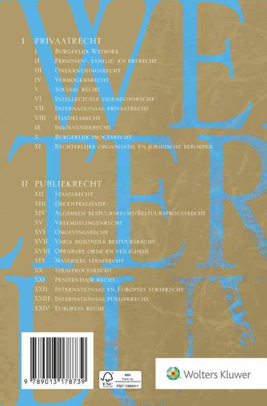 Collegebundel 2025-2026: Wettenbundel