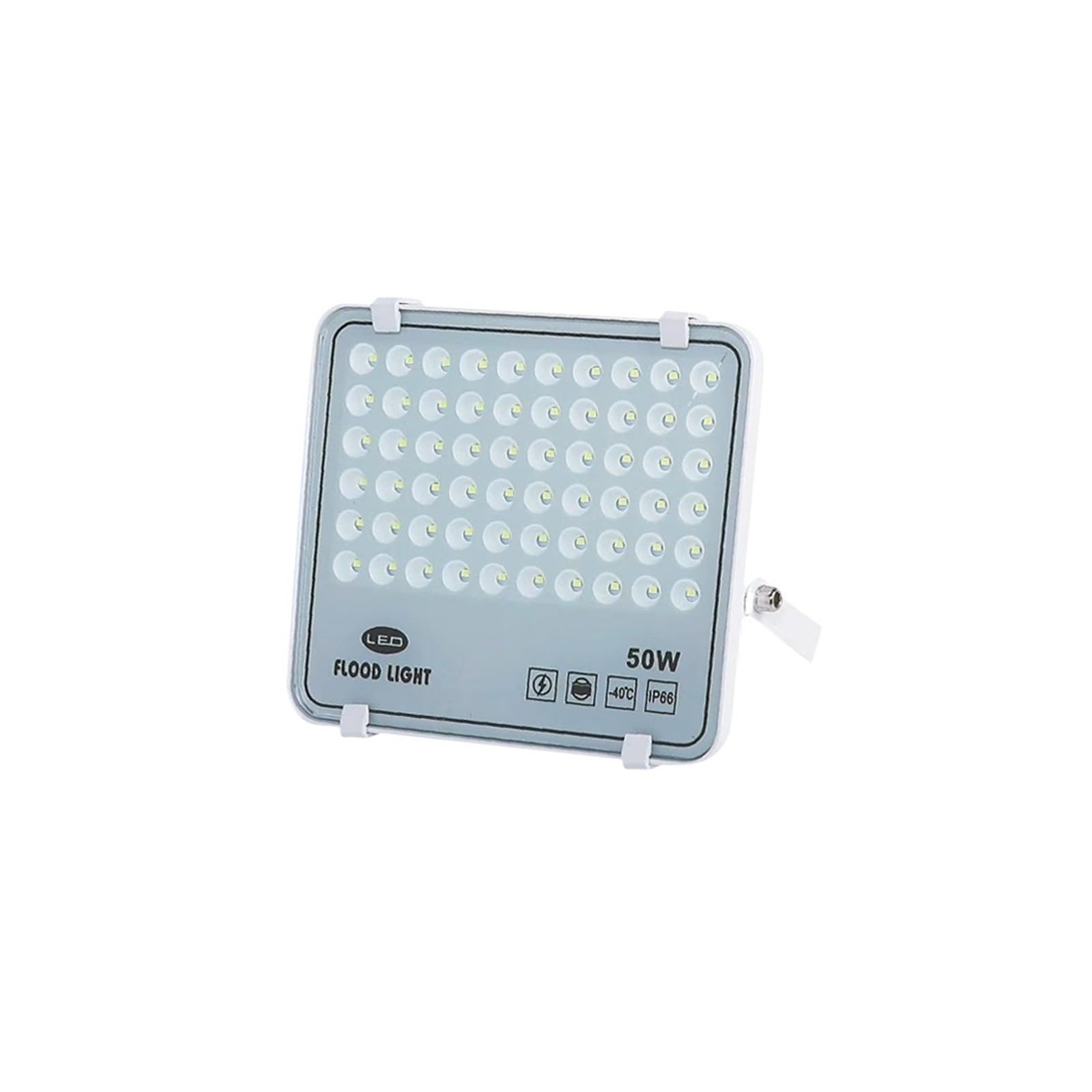 bettght Ultra Thin 30W 50W 100W 200W Led Flood Light Cool/Warm White Floodlights IP66 Outdoor Lighting for Street Square(6000k,50W)