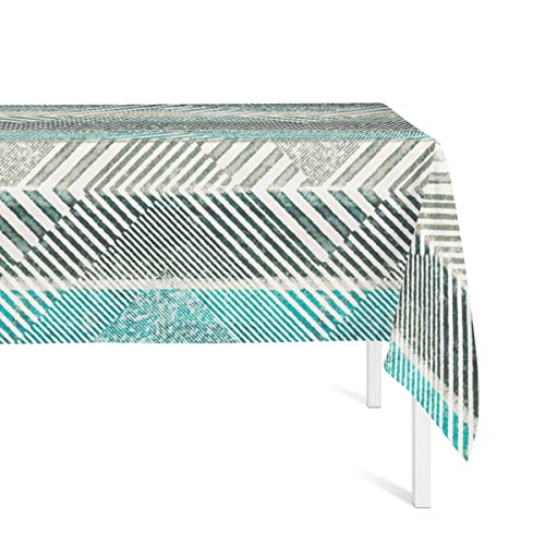 B&C fabrics NAF NAF Mantel Resinado Antimanchas Mesa Rectangular 100% Algodón Recubierto Acrílico (Lary, 150x250 cm) Cover