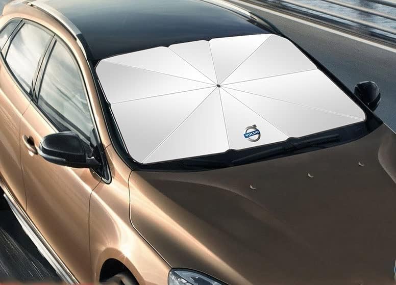 YYCKE Parasole Pieghevole Per Parabrezza – Compatibile Con Volvo XC90 (2016-2024), Blocca Raggi UV E Calore, Misura Su Misura - 2