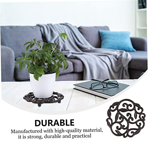Support pot de fleurs en fonte isolant thermique et robuste - 6