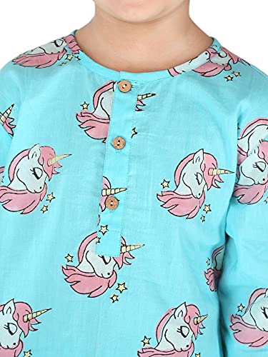 Image of Cotton Night Suit for Boys & Girls | Kids Pajama Set | Baby Girls Top-Pant Set | Kids Dress