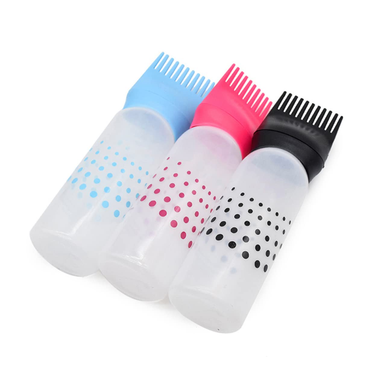 Ipetboom Stable Performance Shampoo Bottles Hair Dye Bottles Leakproof Containers for Salon Use