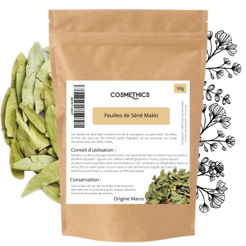 Cosm'Ethics® Seneblätter Maki 50gr (Sana Makki) 100% natürlich bei gelegentlicher Verstopfung und Gewichtsverlust Cover