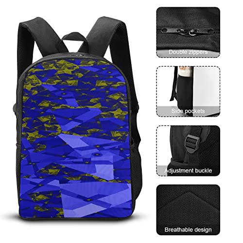 Sac à dos imprimé en 3D bleu pour soulager le dos des élèves - 7