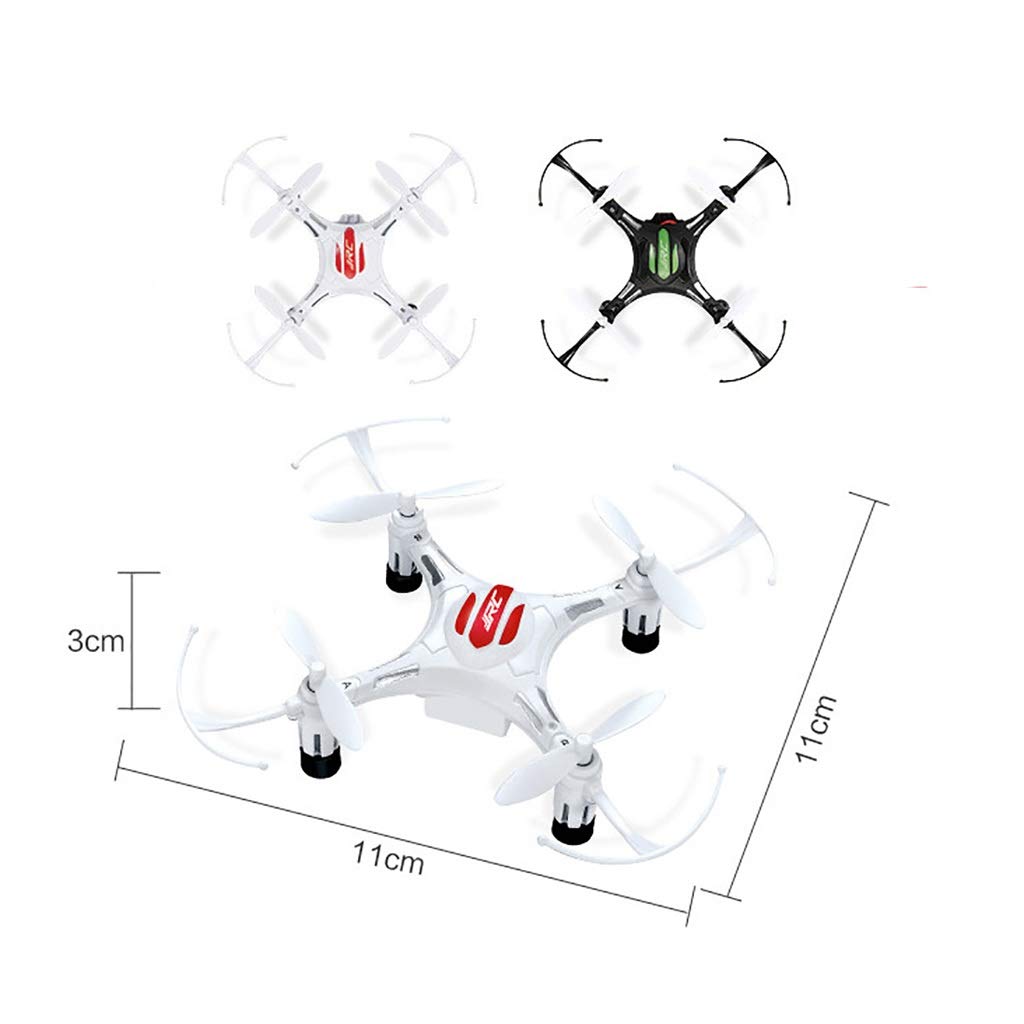 JSY 2,4 GHz pilot zdalnego sterowania Drone 4-kanałowy heksakopter 6-osiowy żyroskop 3D Flip sztuczne lot One Key Return lampy LED zdalnie sterowana zabawka (kolor : czarny)