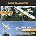 Top Race RC Plane - Remote Control Airplane for Adults and Kids - 4 Channel Stunt Flying, 20