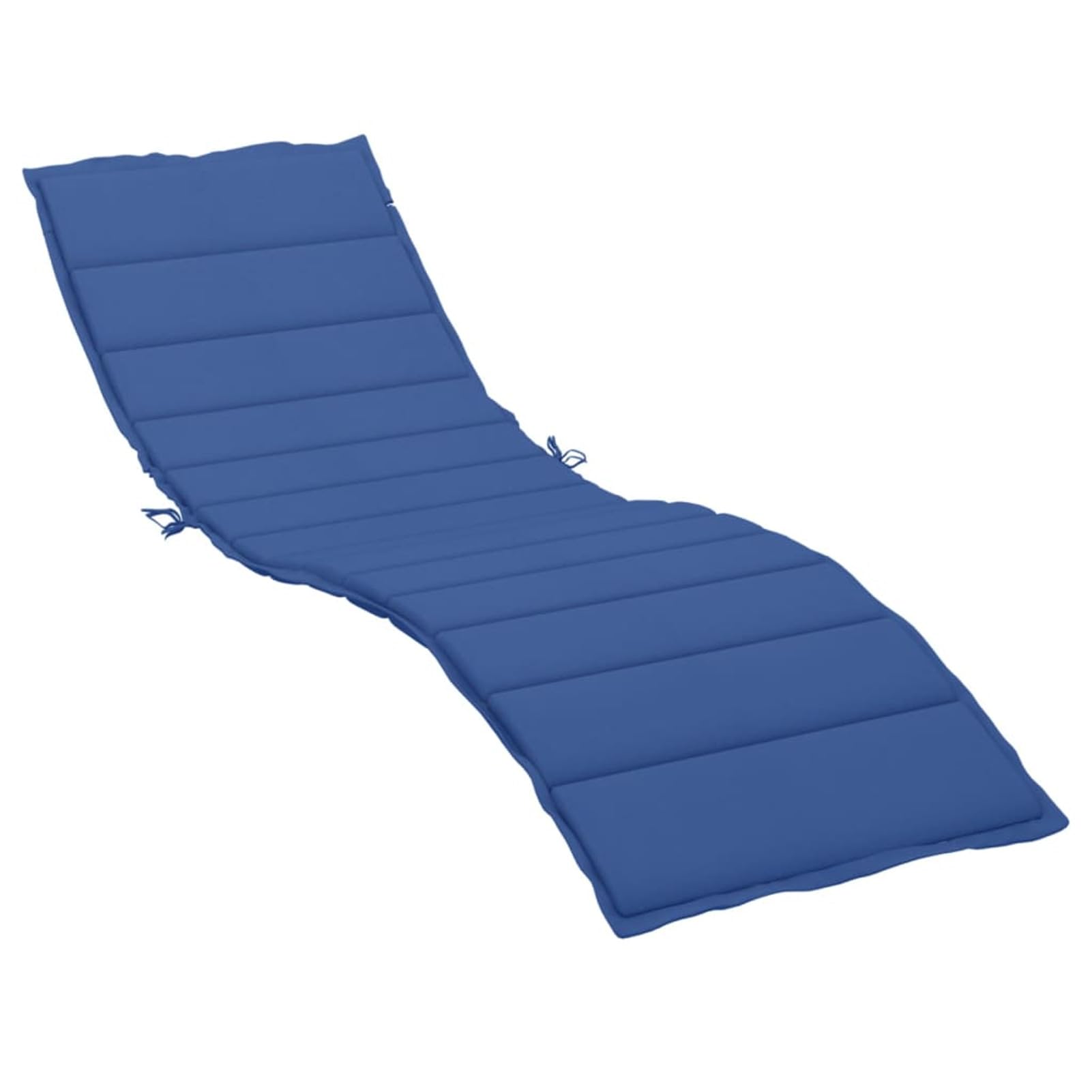 Luxuriöses Liegekissen in Königsblau, 200 x 50 x 3 cm, Oxford-Stoff, Sitzpolster für Sonnenliege oder Gartenmöbel, bequeme und stilvolle Gartendekoration, extra dicke Polsterung für ultimative